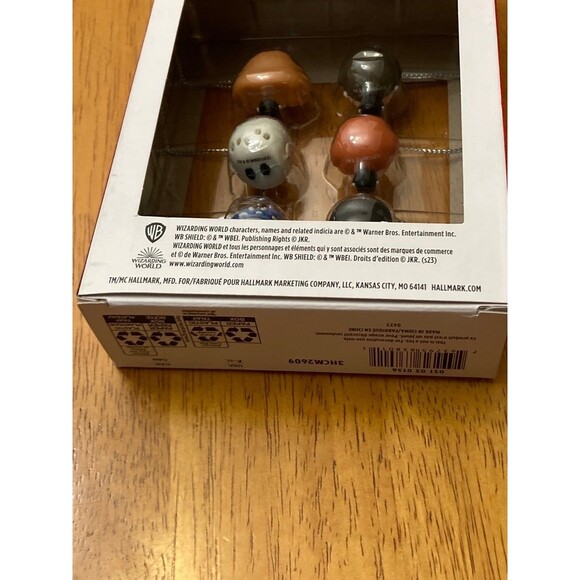 Hallmark Ornaments Wizarding World Harry Potter Set Of 6 Mini Ornaments - Picture 4 of 9